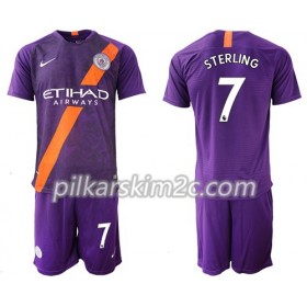 Koszulka Manchester City Sterling 7 Dziecięca Trzeciej 2018-2019 - Koszulki Piłkarskie